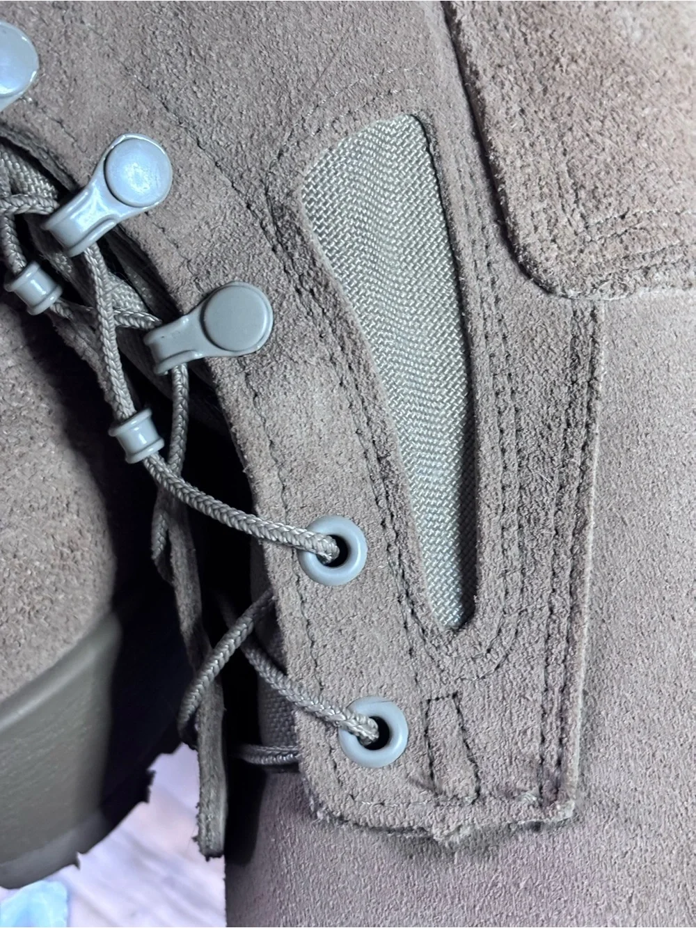 Rugged Belleville 390DES Unisex Desert Tan Military Combat Boots | Size 10
